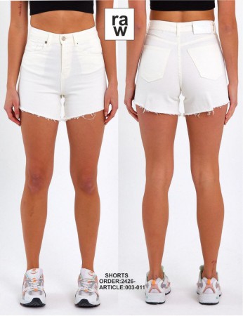 Женские Джинсовые Шорты Raw