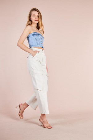 Женский Джинсовый Корсет Cracpot