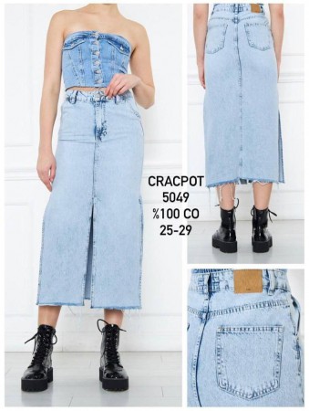 Женский Джинсовый Корсет Cracpot