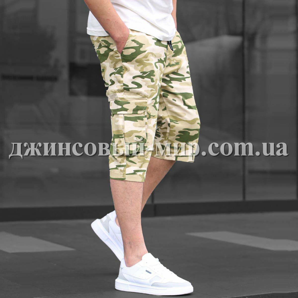 Мужские Джинсовые Шорты Madmext