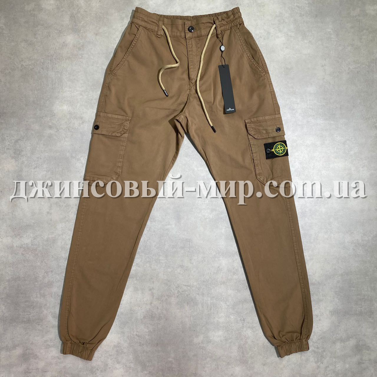 Мужские Джинсы Джогеры Stone Island