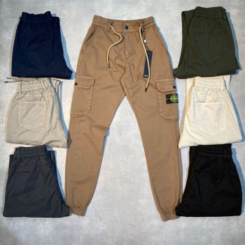 Мужские Джинсы Джогеры Stone Island