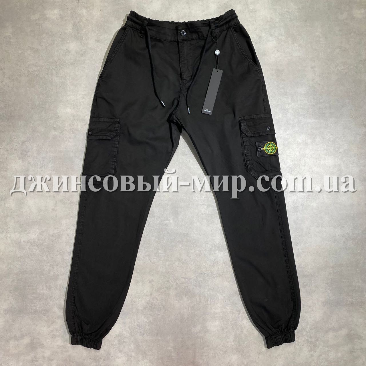 Мужские Джинсы Джогеры Stone Island