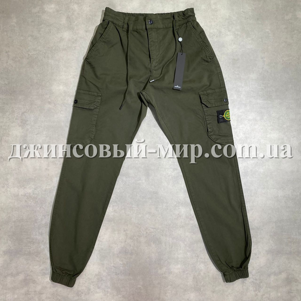 Мужские Джинсы Джогеры Stone Island