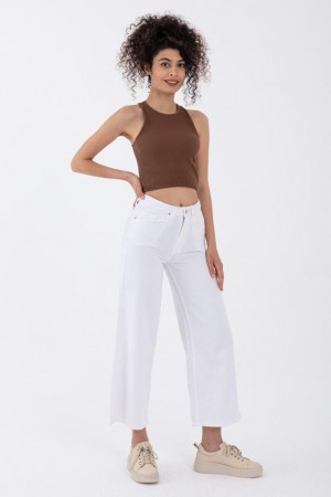 Женские Джинсы Кюлоты Raw