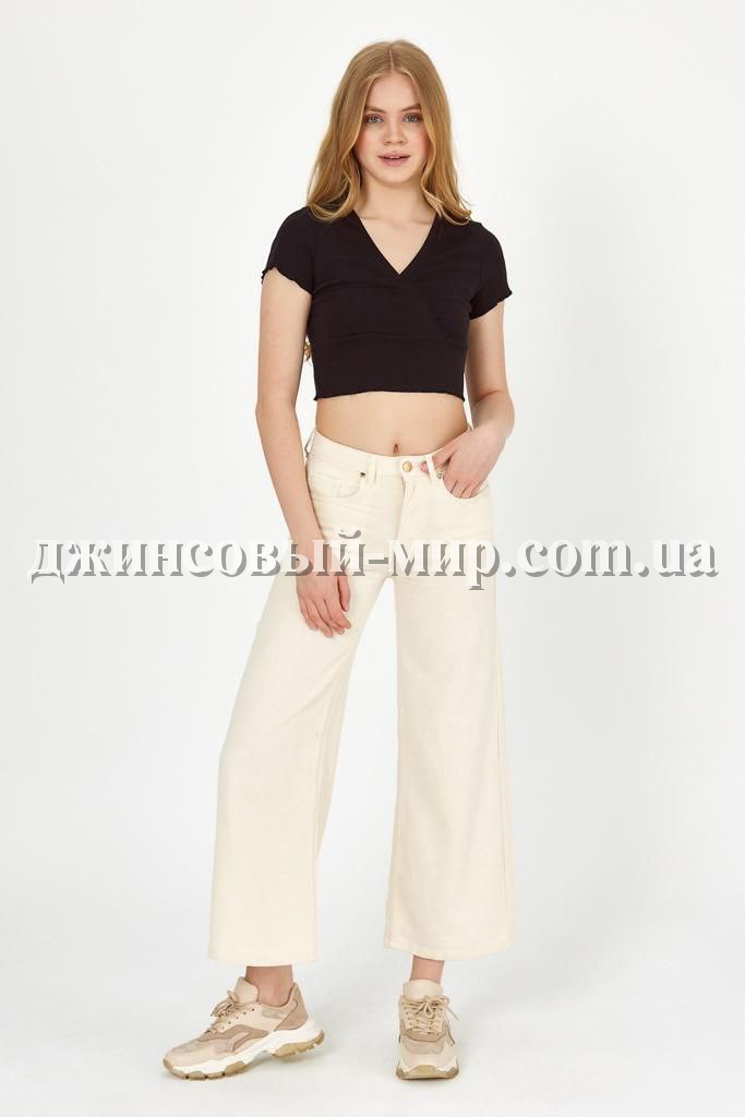 Женские Джинсы Кюлоты Raw