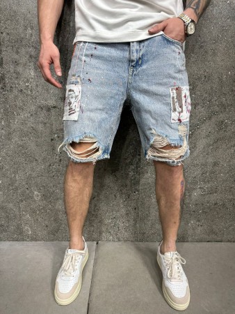 Молодёжные Мужские Джинсовые Шорты 2Y Premium