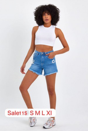 Женские Джинсовые Шорты Raw