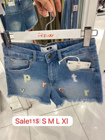 Женские Джинсовые Шорты Raw