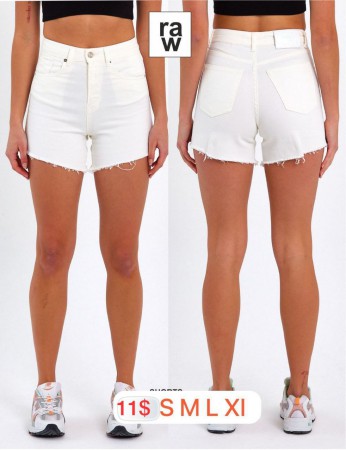 Женские Джинсовые Шорты Raw