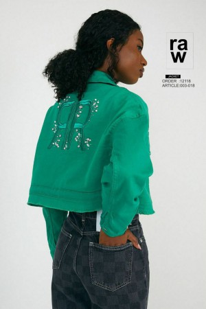 Женский Джинсовый Пиджак Raw