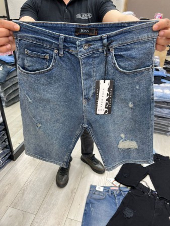 Мужские Джинсовые Шорты Hugo Boss