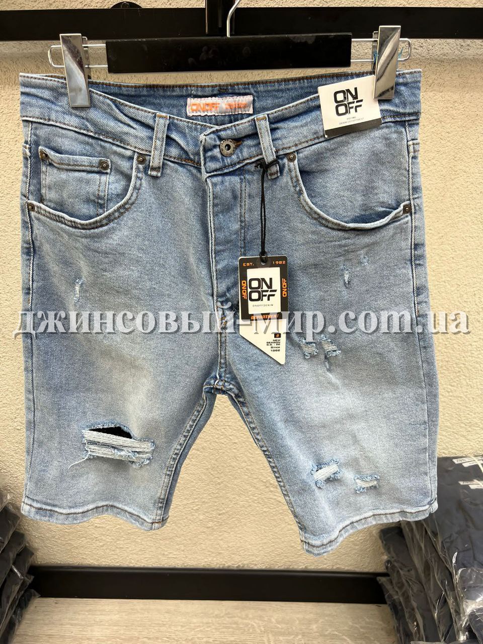 Мужские Джинсовые Шорты OFF White