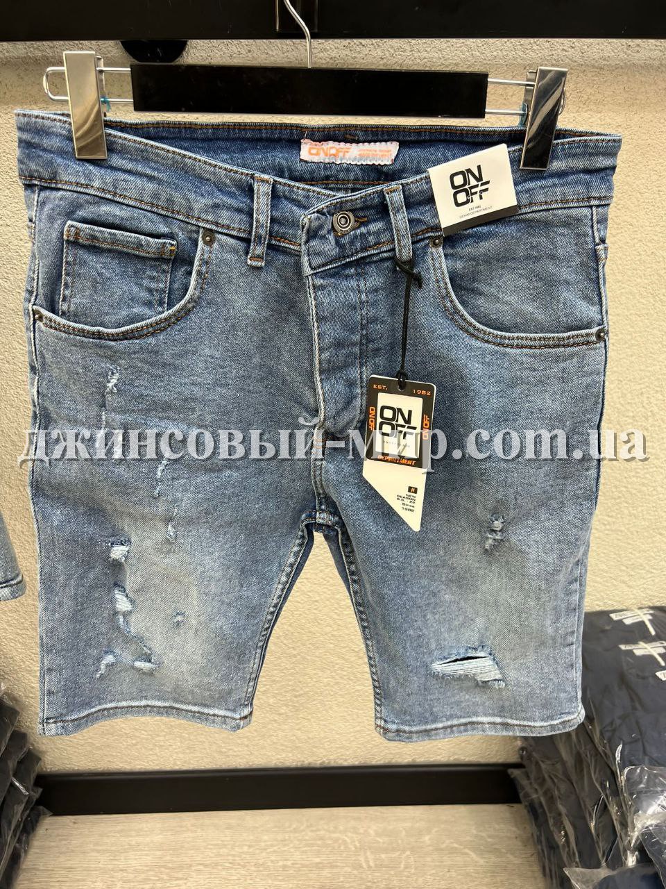 Мужские Джинсовые Шорты OFF White