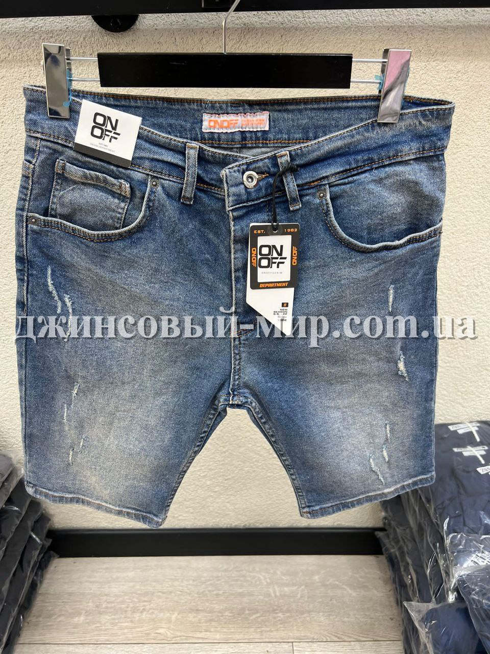 Мужские Джинсовые Шорты OFF White