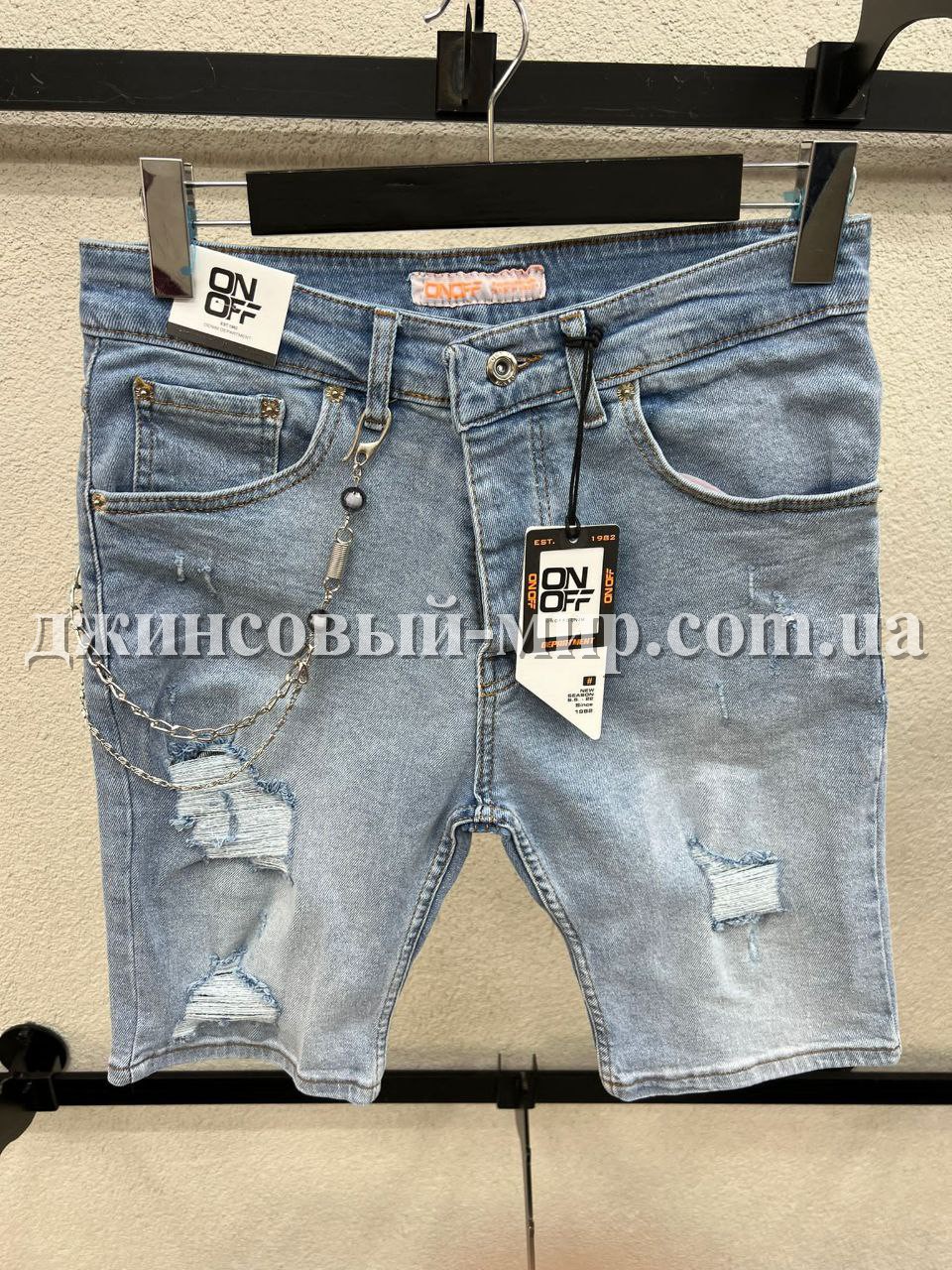 Мужские Джинсовые Шорты OFF White