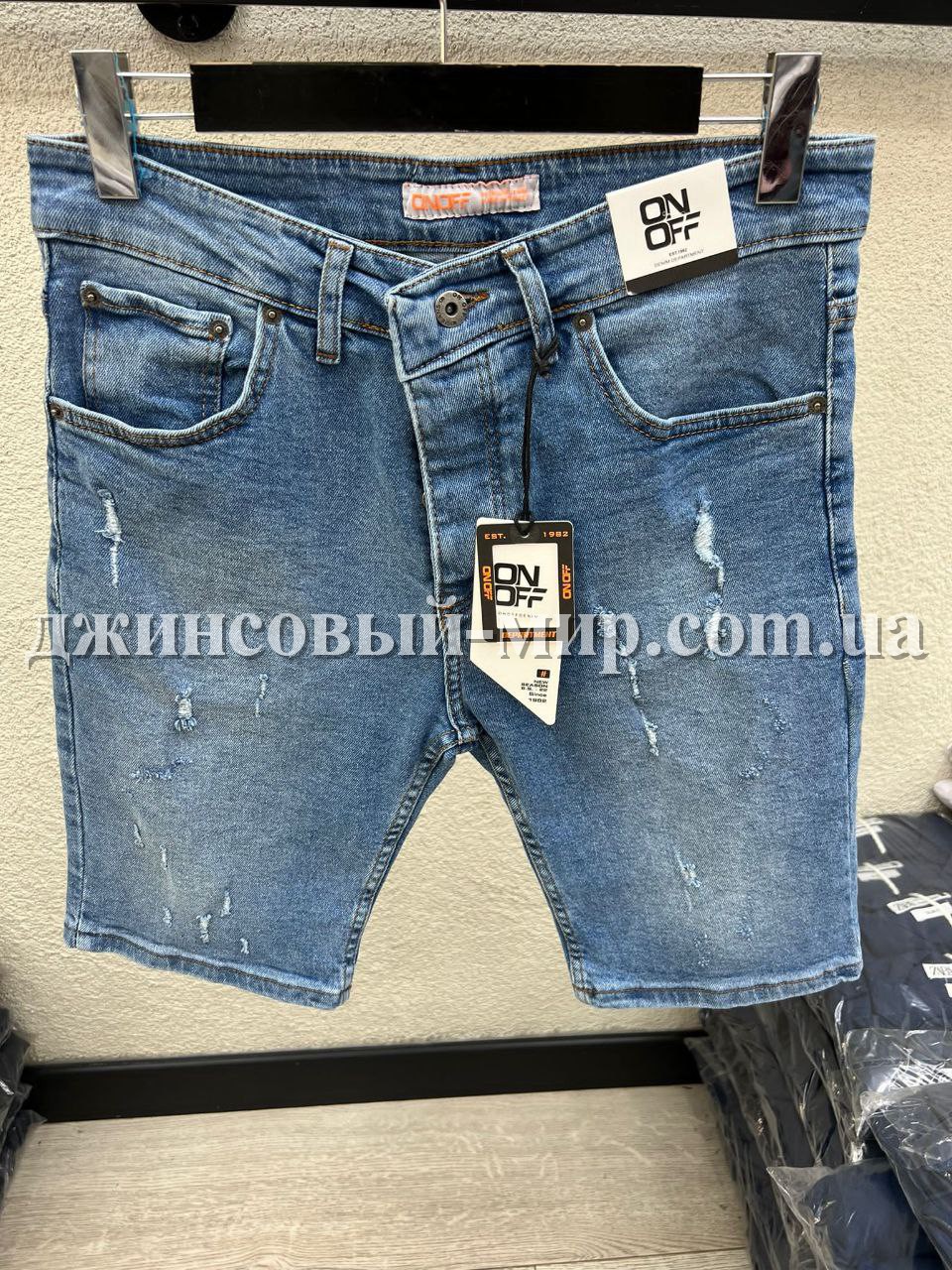 Мужские Джинсовые Шорты OFF White