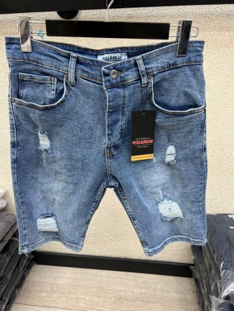 Мужские Джинсовые Шорты Pull&Bear