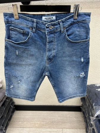 Мужские Джинсовые Шорты Pull&Bear