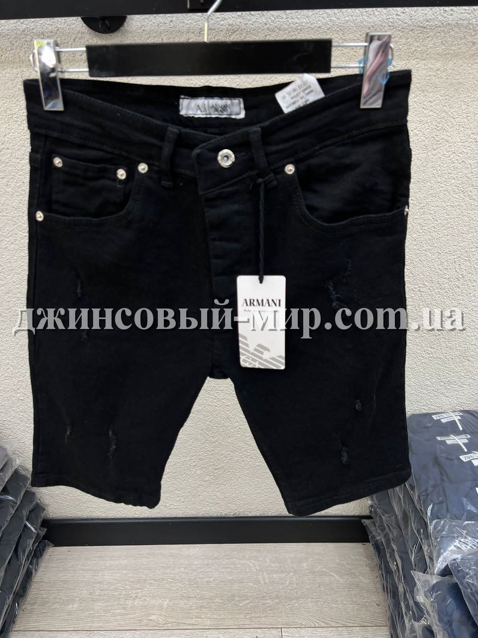 Мужские Джинсовые Шорты Armani