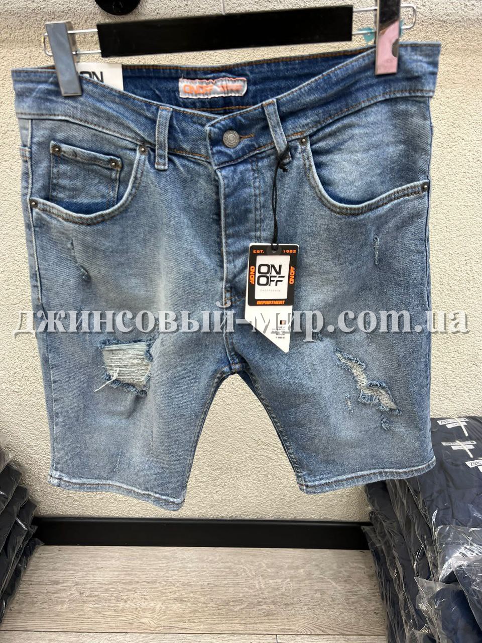 Мужские Джинсовые Шорты OFF White