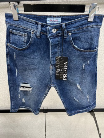Мужские Джинсовые Шорты Prada