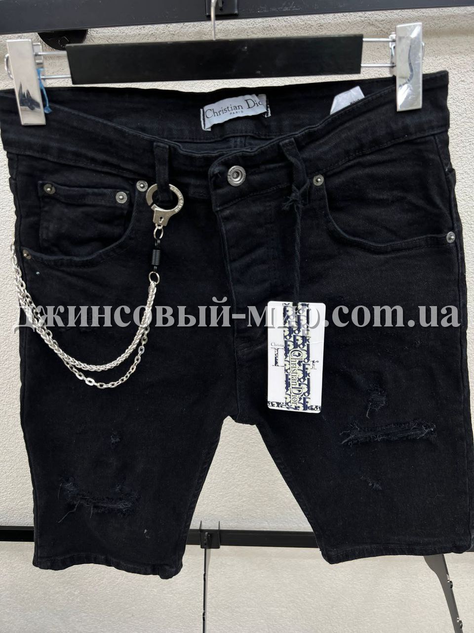 Мужские Джинсовые Шорты Christian Dior