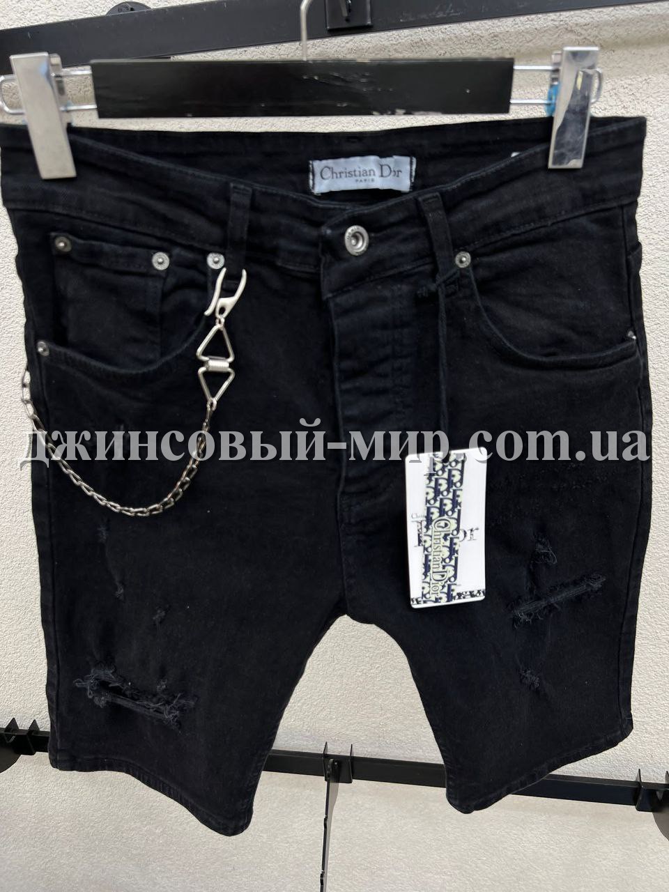 Мужские Джинсовые Шорты Christian Dior