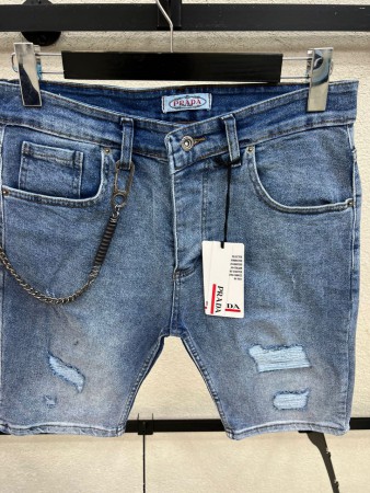 Мужские Джинсовые Шорты Prada