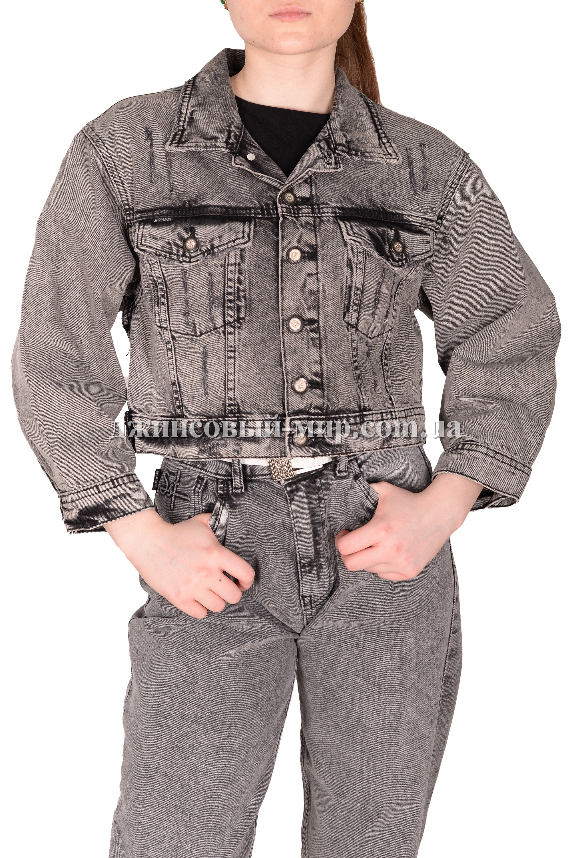 Женский Джинсовый Пиджак Sessanta