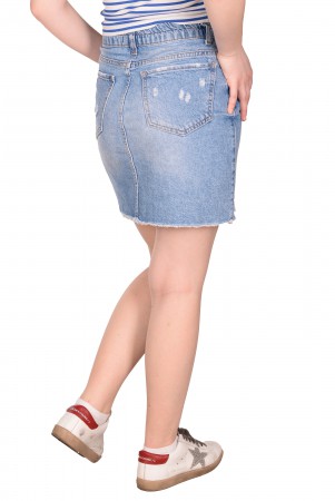 Женская Джинсовая Юбка Woox