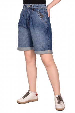 Женские Джинсовые Шорты Cracpot