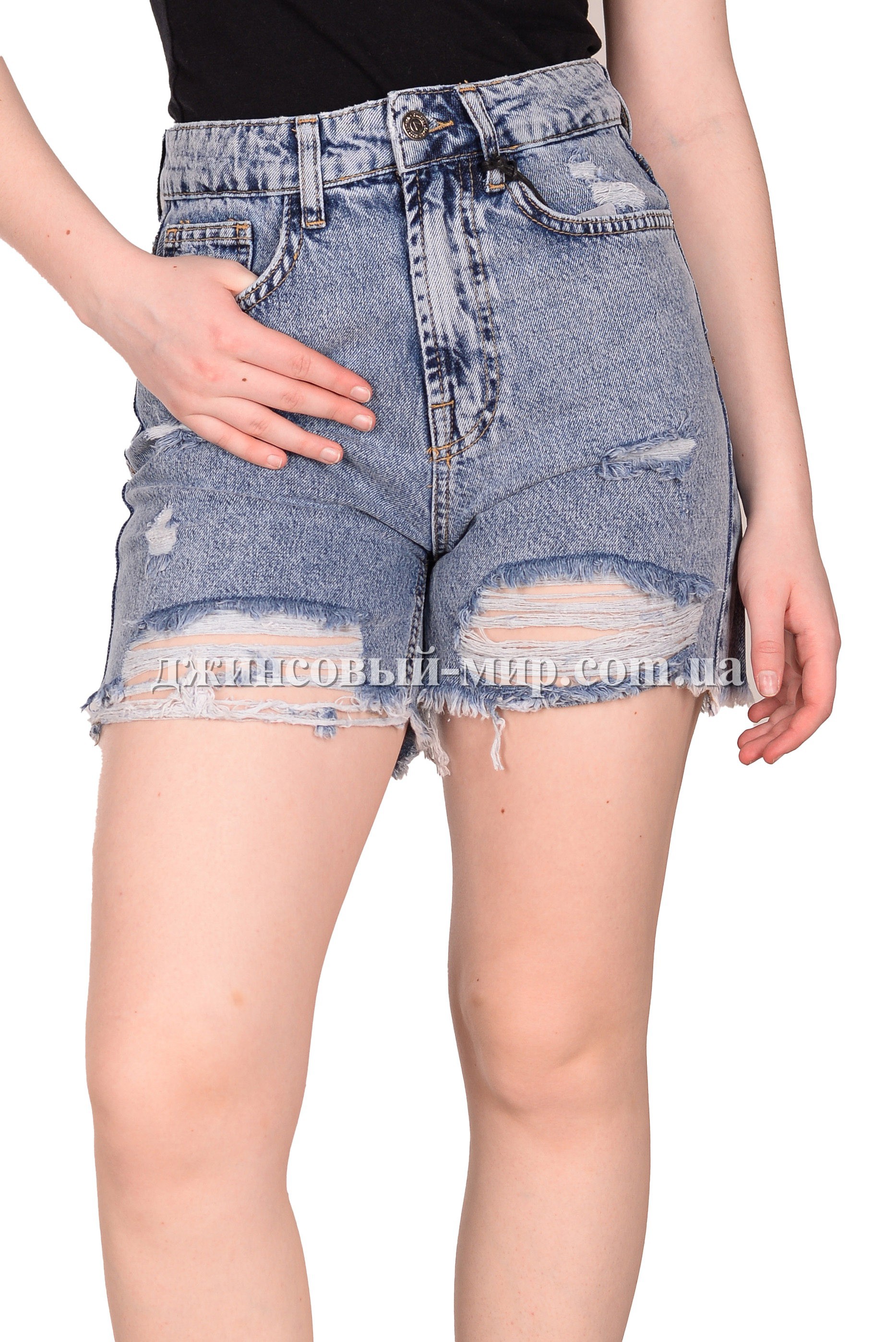 Женские Джинсовые Шорты Cracpot