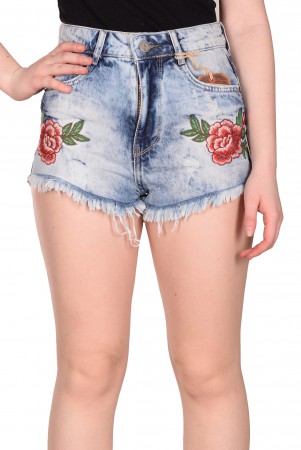 Женские Джинсовые Шорты Cracpot