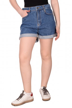 Женские Джинсовые Шорты Cracpot (Полубатал)