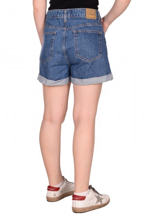 Женские Джинсовые Шорты Cracpot (Полубатал)