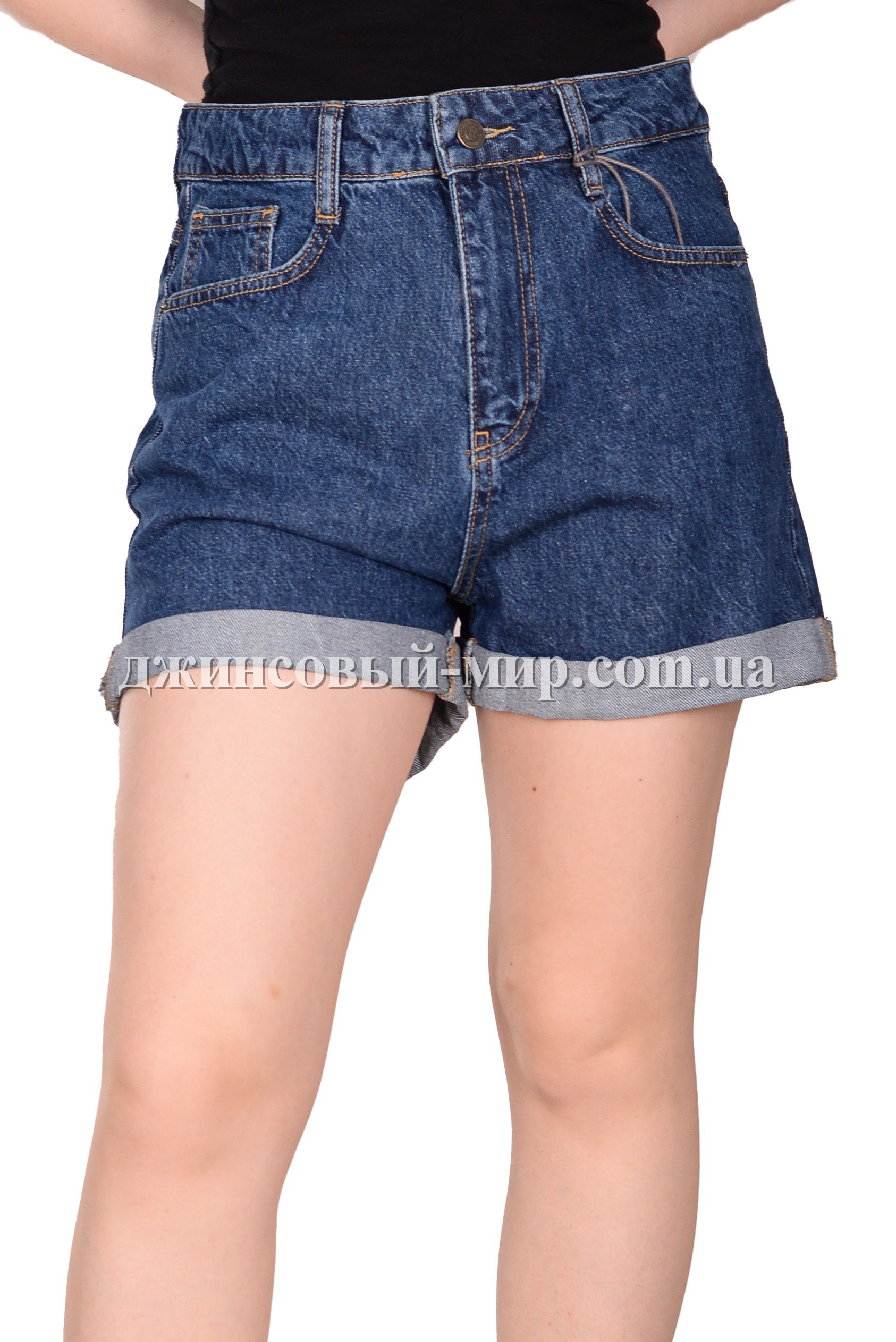 Женские Джинсовые Шорты Cracpot (Полубатал)