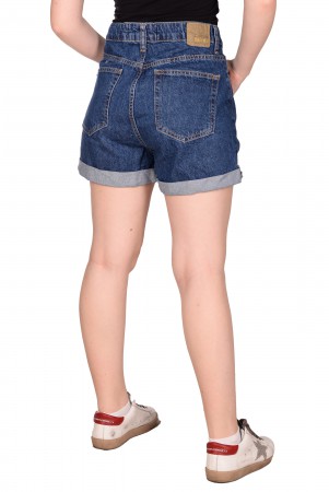 Женские Джинсовые Шорты Cracpot (Полубатал)