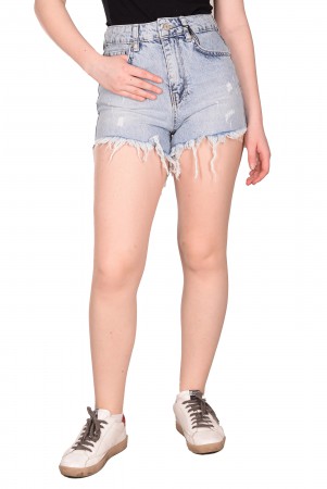 Женские Джинсовые Шорты Cracpot