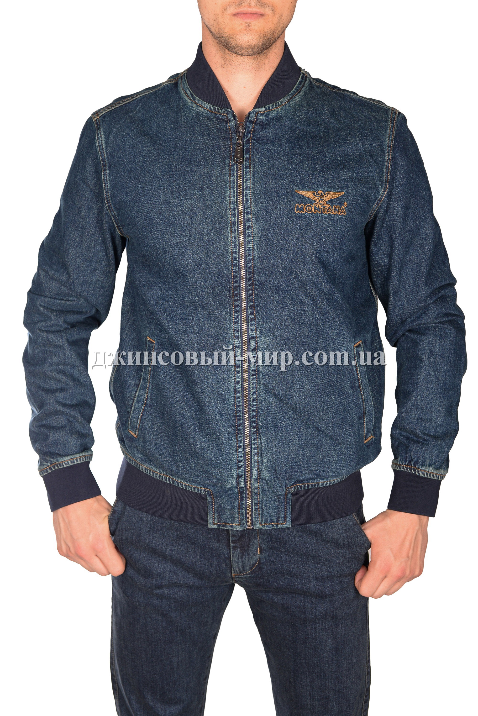 Мужской Джинсовый Пиджак Montana
