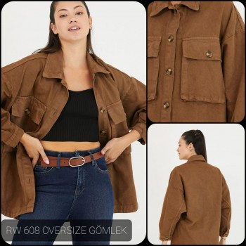 Женская Джинсовая Рубашка Rocco Woman