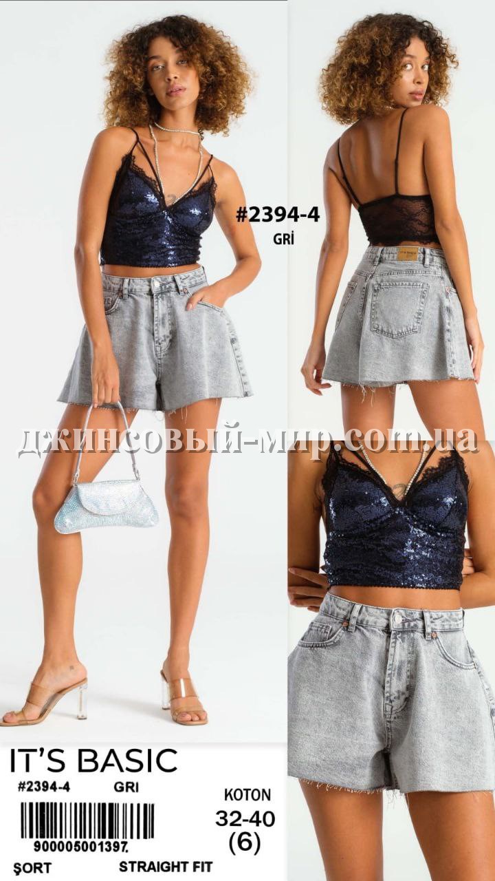 Женские Джинсовые Шорты ITS Basic