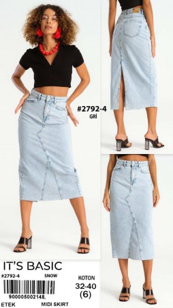 Женская Джинсовая Юбка ITS Basic