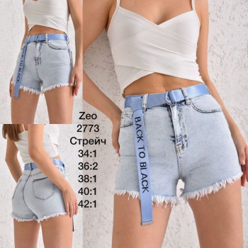 Женские Джинсовые Шорты Zeo Basic