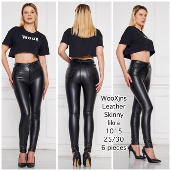 Женские Кожаные Брюки WOOX