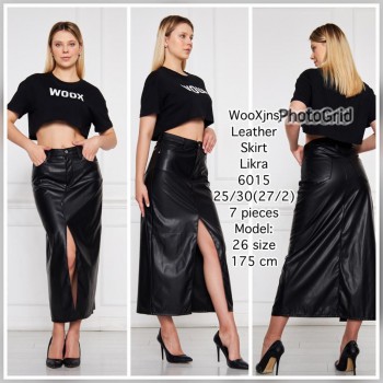 Женская Кожаная Юбка WOOX (длина 175)