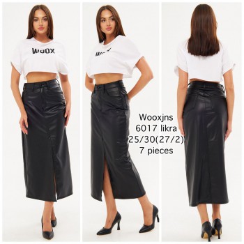 Женская Кожаная Юбка WOOX 