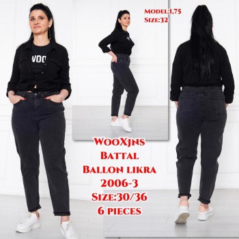 Женские Джинсы WOOX (Большие размеры) (длина 175)