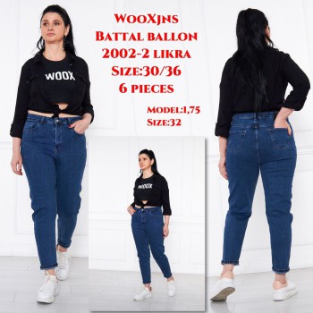 Женские Джинсы WOOX (Большие размеры) (длина 175)