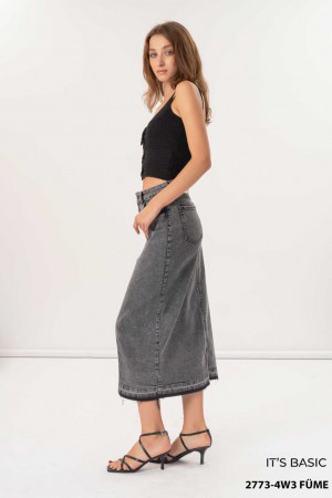 Женская Джинсовая Юбка ITS Basic (Большие размеры)